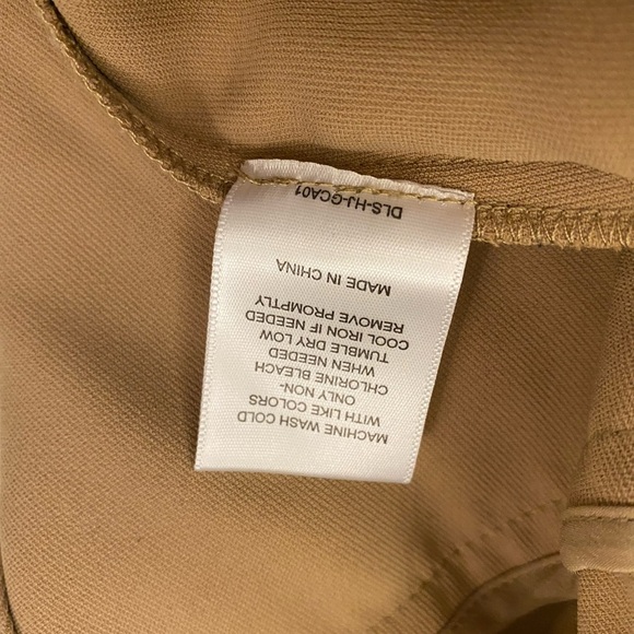 Gibson Latimer Womens Camel Beige Drawstring Tie Waist Coat jacket Size XL - Picture 8 of 12